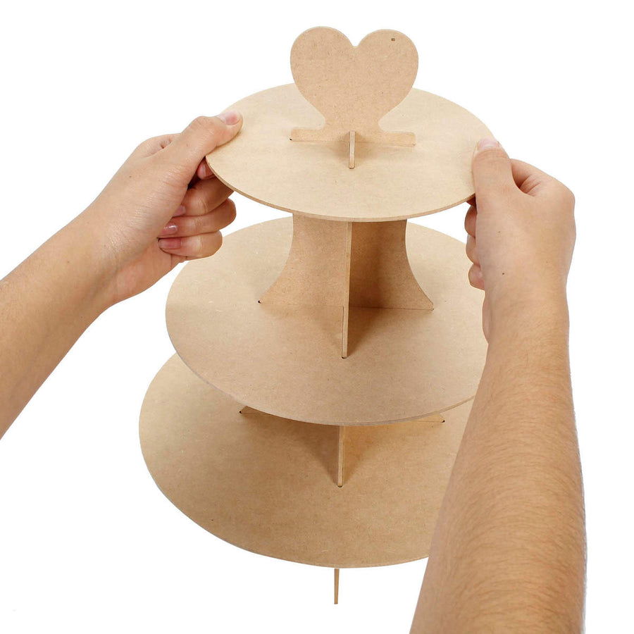 Art.9237 Pastelero Corazón 3 Niveles 36x27cm 1pz