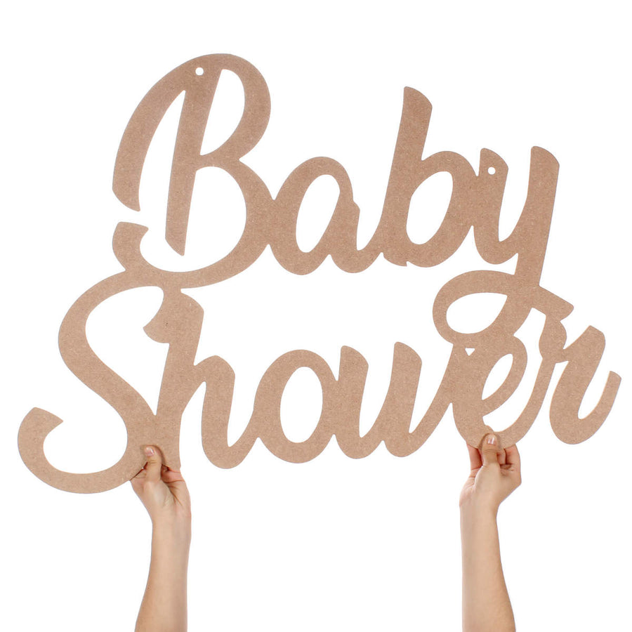 Art.936 Letrero Mega Baby Shower 60x86cm 1pz