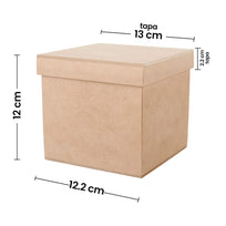 Art.9560 Caja Regalo 12.1x13.2x13.2cm 1pz
