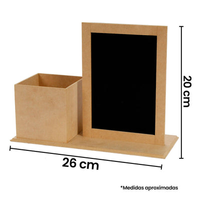 Fantasías Miguel Art.9827 Set De Escritorio Con Pizarrón 20x26x10.5cm 1pz