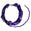 Fantasías Miguel Art.986 Entorchado Colores Ab,Metal,Láser 6mm 6m Morado Metal