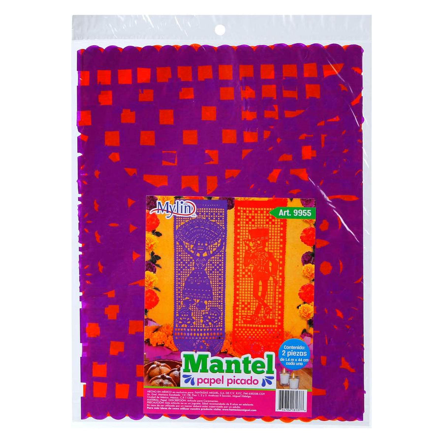 Art.9955 Mantel De Papel Picado 1.4mx44cm 2pz
