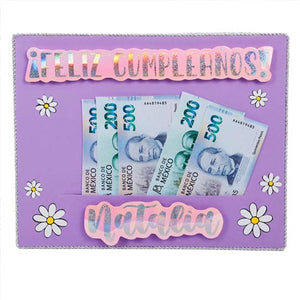 Money Holder Cumpleaños