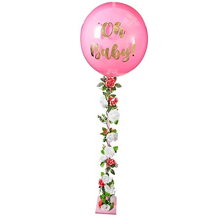 Globo Con Flores
