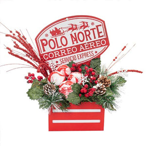 Centro De Mesa Polo Norte