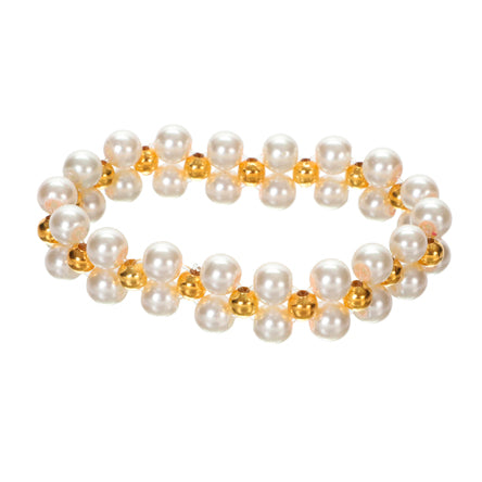 Pulsera De Perlas Rosa