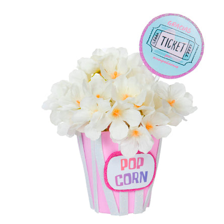 Arreglo Con Caja De Palomitas