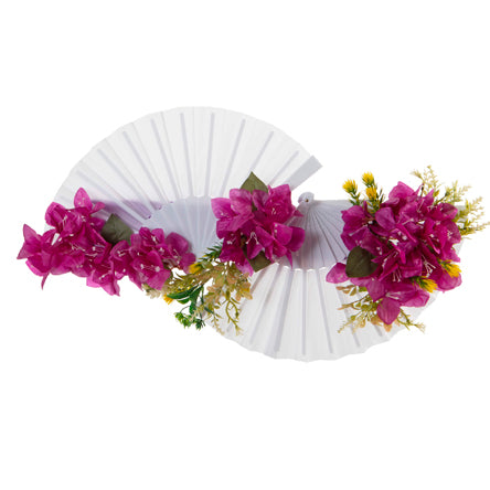 Abanico Con Flores