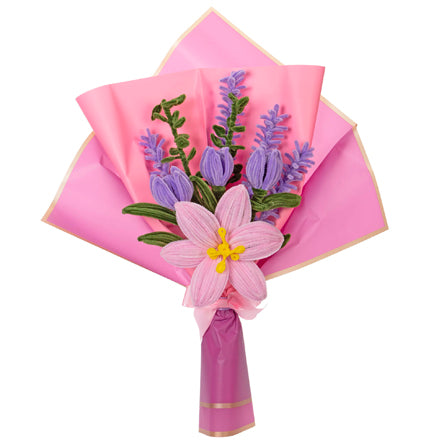 Ramo Con Tulipanes De Chenillle