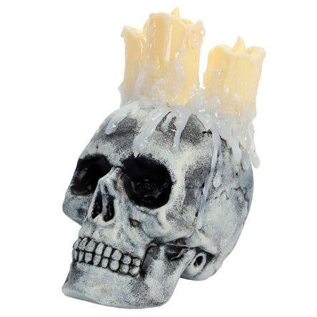Cráneo Con Velas