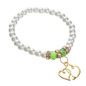 Pulsera Con Corazones Boda