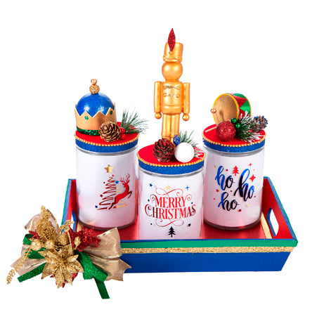 Frascos Navideños Cascanueces