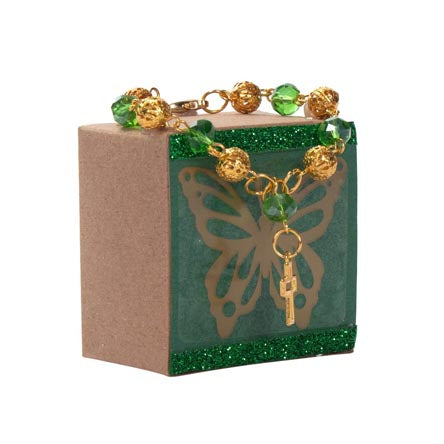 Recuerdo Pulsera Xv Años Esmeralda
