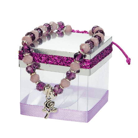 Pulsera Xv Años Dije Flor