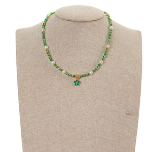 Collar Con Dije Verde