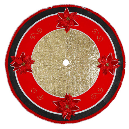 Pie De Árbol Navideño Santa