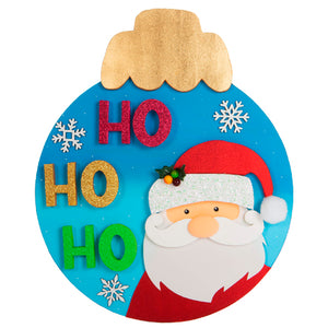 Esfera Navideña Santa Ho Ho Ho
