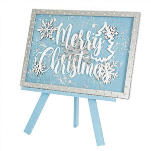 Cuadro Decorativo Merry Christmas Copos