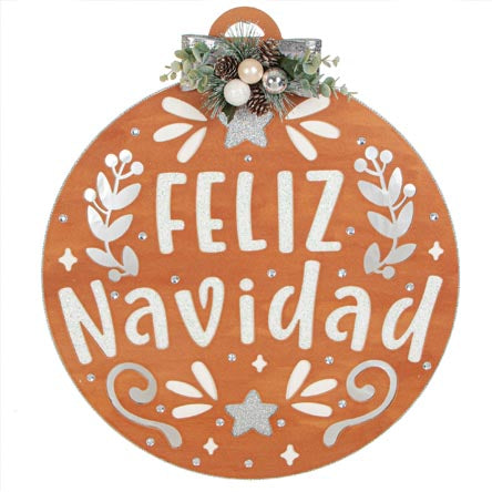 Esfera Feliz Navidad