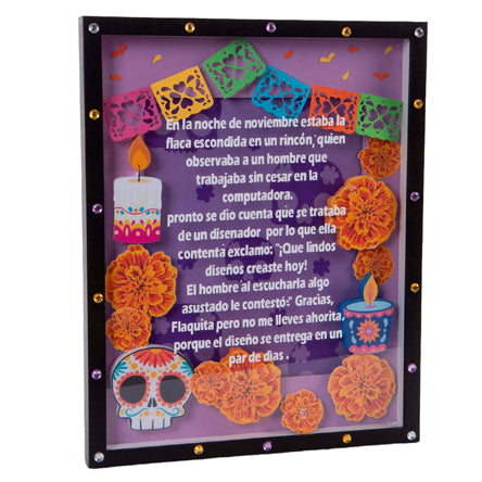 Marco Dia De Muertos Calaverita