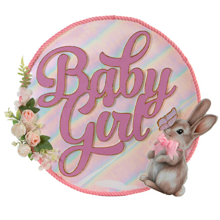 Letrero Baby Girl Conejita