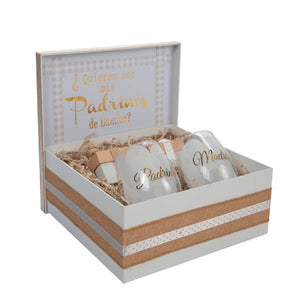 Caja Propuesta Padrinos Bautizo