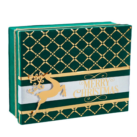 Regalo Navideño Verde-Oro
