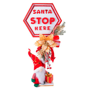 Letrero Santa Stop