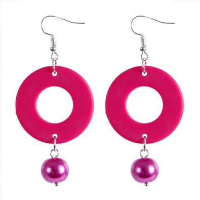 Fantasías Miguel Clave:IP2339 Aretes Con Perla
