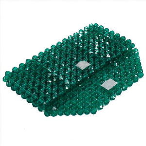 Bolsa Con Cuentas Esmeralda