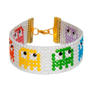 Pulsera Fantasmas De Colores