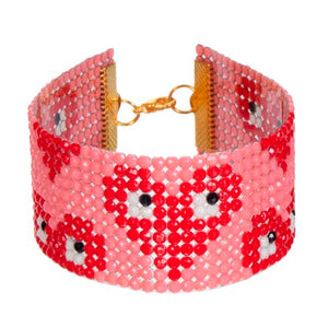 Pulsera De Corazones