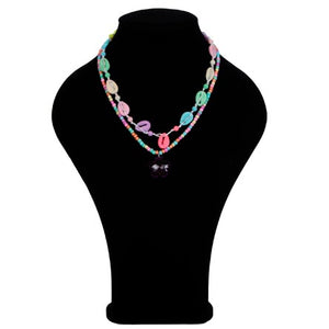 Collar De Conchitas Multicolor