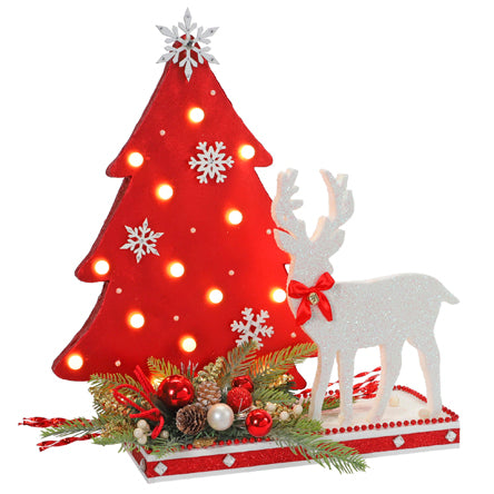 Pino Navideño Con Reno