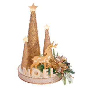 Pinos Navideños Con Reno