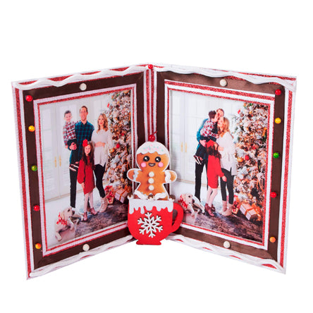 Marcos Para Fotos Doble Navideño