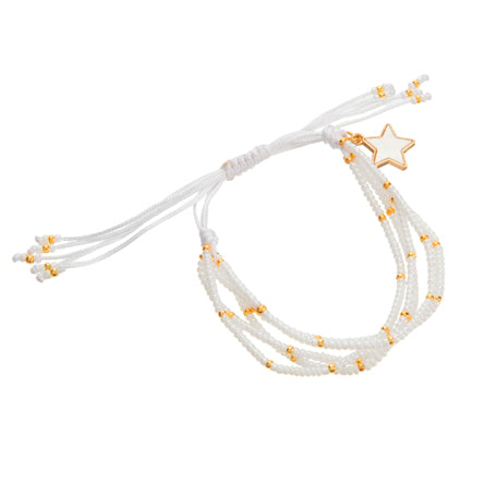 Pulsera Con Dije Blanco
