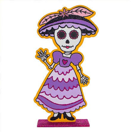 Catrina Vestido Morado