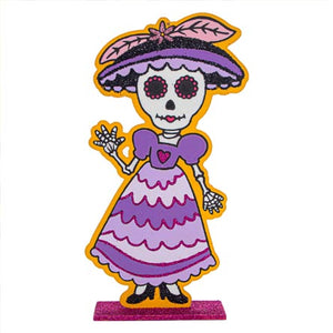 Catrina Vestido Morado