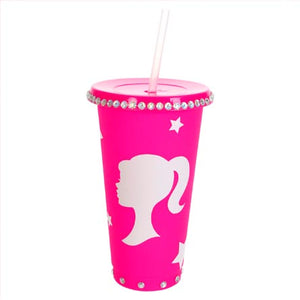 Vaso Con Silueta Muñeca