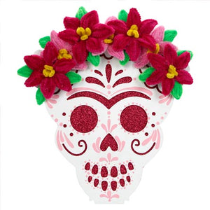 Catrina Con Flores Fiusha