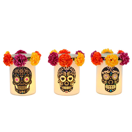 Velas Decorativas Con Calavera