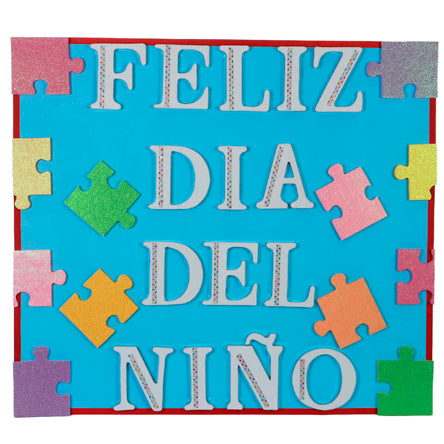Letrero Feliz Dia Del Niño
