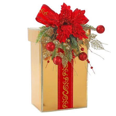 Regalo Navideño Rojo-Oro
