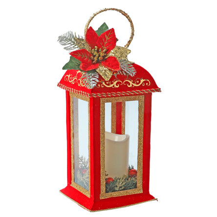 Quinque Navideño Rojo-Oro