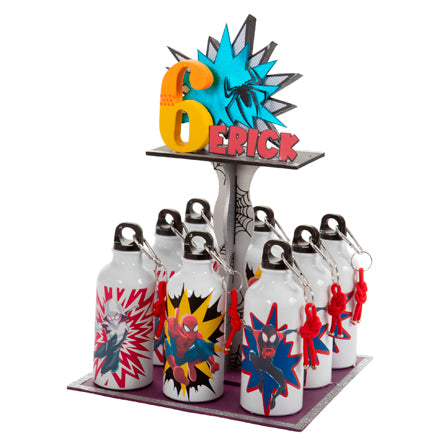 Base Con Vasos Spiderman
