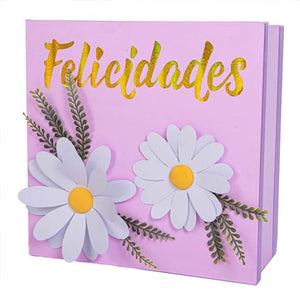 Caja De Regalo Margaritas