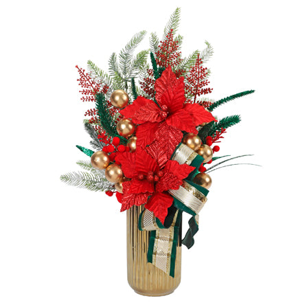 Arreglo Navideño Verde-Rojo