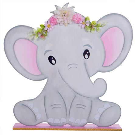 Adorno Elefante Rosa
