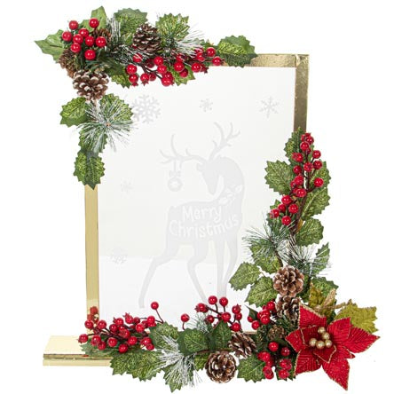 Adorno Marco Reno Navideño